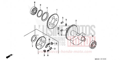BALANCIER NX650L de 1990